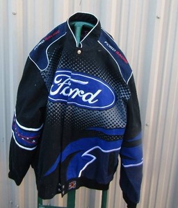 lot 181 image: Size large unisex Ford heavy jacket, needs washed cleaned