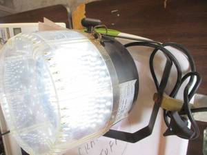 lot 36 image: AMERICAN D.J. Flash Shot-LED Light, Model DMX, 120-V, With Mounting Clamp-Works