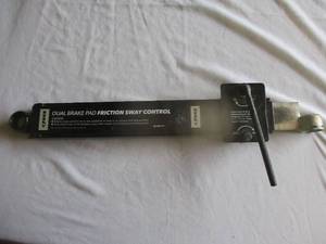 lot 72 image: Husky- Dual Brake Pad Friction Right Handed Adjustable Sway Control # RH-34715