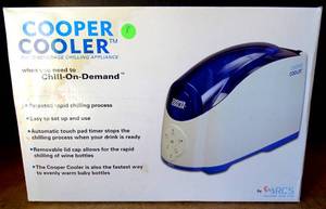 lot 8 image: Cooper Cooler - Rapid Beverage and Wine Chiller