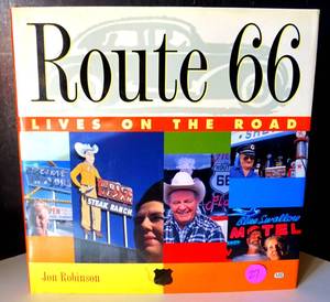 lot 27 image: AWESOME ROUTE 66 COLORFUL HARDBACK FACT & PHOTO BOOK