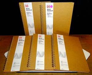 lot 31 image: LOT OF 5 - NEW TRU RED RULED NOTEBOOKS
