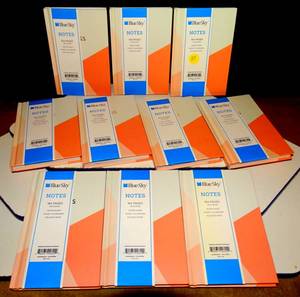 lot 33 image: LOT OF 10 - BLUE SKY NOTES - LINE NOTEBOOKS (NEW)
