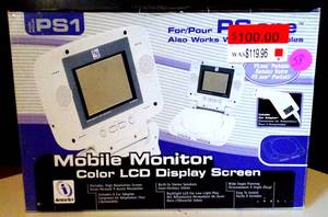 lot 58 image: PS1 MOBILE MONITOR COLOR LCD DISPLAY SCREEN $$$