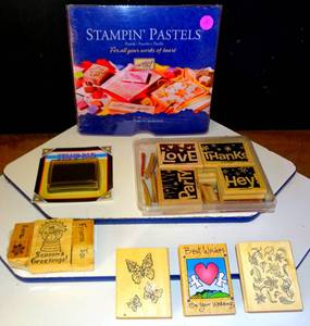 lot 76 image: LARGE STAMPING CRAFTERS LOT AS SHOWN