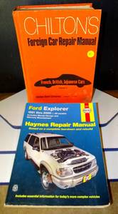 lot 80 image: VINTAGE CHILTON MANUALS AS SHOWN