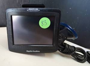 lot 83 image: Magellan RoadMate 1212 - 3.5-Inch GPS Navigation wCharger - WORKS
