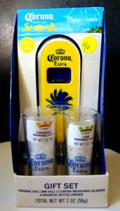 lot 96 image: NEW CORONA SALT & PEPPER GIFT SET