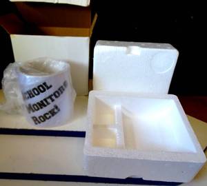 lot 99 image: 11 OUNCE SUBLIMATION MUG - SCHOOL MONITORS ROCK - NIB