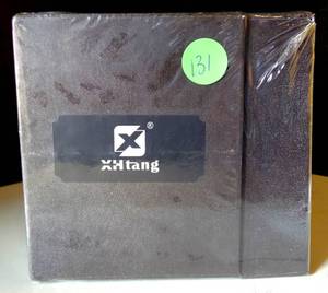 lot 131 image: XHTang Mens BrownMahogany Leather Belt Size 46 - NEWSEALED