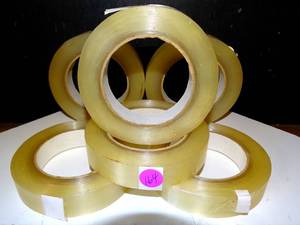 lot 164 image: NEW LOT OF 6 HEAVY DUTY BINDING TAPE (6X$)