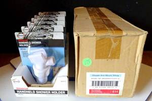 lot 175 image: NEW CASE OF 6 UNITS - NEW Danco 89177 Universal Hand-Held Shower Holder