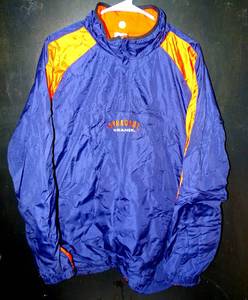 lot 191 image: NEW WO TAGS - INIVERSITY OF SYRACUSE ORANGEMEN WINBREAKER JACKET - SIZE LARGE