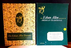 lot 242 image: VINTAGE 1966 & 1968 The Ethan Allen Treasury of American Traditional Interiors (66th & 68th Ed.) Books