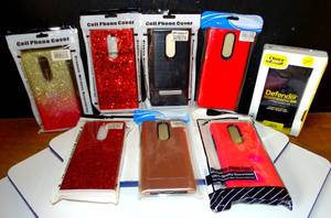 lot 244 image: MODERN LOT OF PROTECTIVE CELL PHONE CASES AS SHOWN