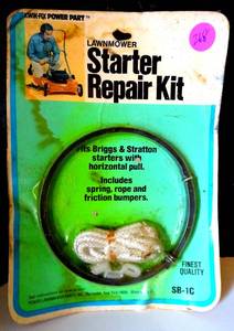 lot 268 image: SB 1 C LAWNMOWER STARTER REPAIR KIT