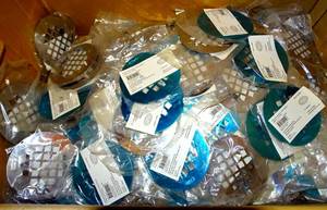 lot 270 image: $$$ BIG RESALE LOT - 13 DOZEN (156 UNITS) NEW 3 SHOWER DRAIN FLOOR COVER (RETAIL $3.49 EA - OVER $500 VALUE)