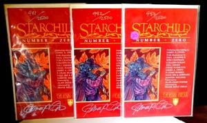 lot 282 image: LIMITED EDITION - Signed STARCHILD JAMES A OWEN COA 2500 Number Zero (3X$)