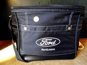 lot 334 image: FORD LOGO LUNCH BAGDRINK PACK WITH BOTTLE OPENER