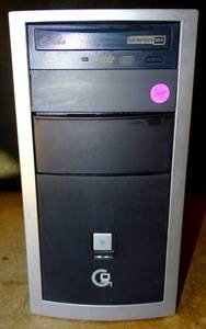 lot 345 image: Great Quality GQ5090 Intel 2.6GB, 256 MB, 40 GB, DVD Tower Computer