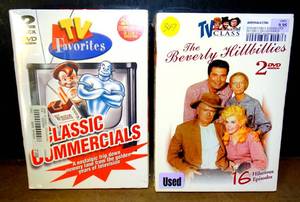 lot 347 image: SEALED BOX SETS - CLASSIC COMMERCIALS & THE BEVERLY HILLBILLIES DVDs