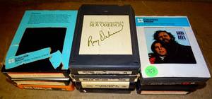 lot 353 image: LOT OF VINTAGE 8 TRACK TAPES AS SHOWN