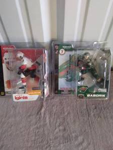 lot 41 image: Lot of 2 McFarlane Hockey Figures