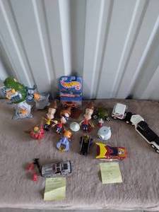 lot 44 image: Misc. Lot of Toys Including Jimmy Neutron, Transformers, and Buddy L NASA Truck
