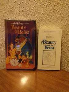 lot 48 image: Sealed Disneys Beauty and The Beast Movie and Work In Progress Documentary VHS Cassette Tapes--Check it out