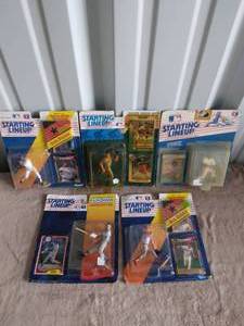 lot 64 image: Lot of 5 Baseball Starting Lineups Including Dave Winfield and Cecil Fielder--See Pics