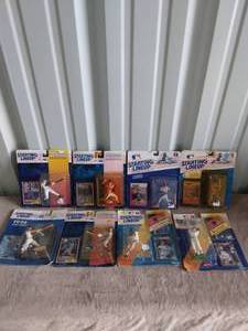 lot 65 image: Lot of 8 Baseball Starting Lineups Including Wade Boggs and Don Mattingly--See Pics