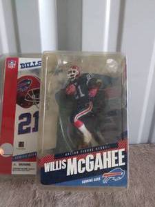 lot 71 image: McFarlanes Sports Willis McGahee Figure-NIP