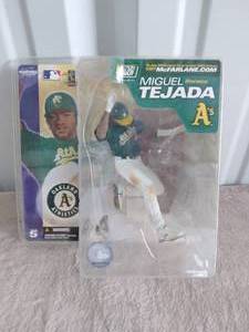 lot 75 image: McFarlanes Sports Miguel Tejada Oakland As Figure