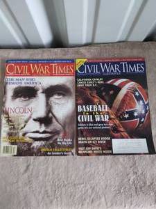 lot 80 image: Lot of 10 Civil War Times Illustrated Magazines--See Pics--These are Awesome