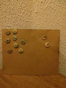 lot 87 image: 1896-98 The White Squadron US War Ships, American Pepsin Gum Pin Pinback as well as Canada and Belgium--10 Pins Total--10x The Money