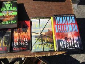 lot 102 image: book lot includes the hell riders, golden lion, blood valley, the fallen man and much more�...