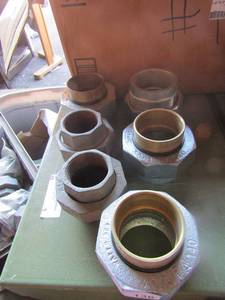 lot 139 image: pipe fittings sizes 1 12, and fa 140  qty 6