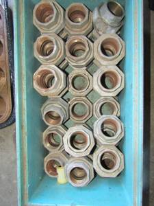 lot 142 image: PIPE FITTINGS ALL SIZE 1 12 QTY 31