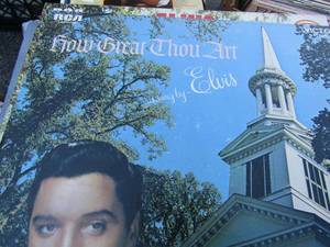 lot 177 image: Elvis Presley record lot, approx. 15 some new but most used