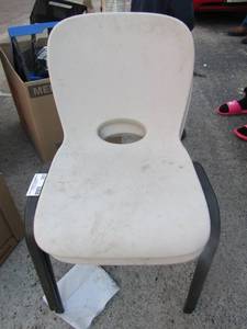 lot 201 image: 2 school size childrens chairs qty 2