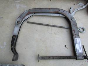 lot 206 image: Black hawkVery large C clamp
