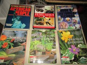 lot 221 image: Book lot of American people, historical records, practical Gardening and How to garden plus more