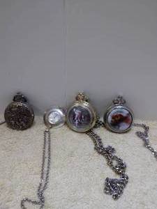 lot 18 image: Nice Lot of Pocket Watches-Different Makers--See Pics
