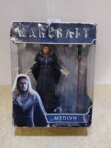 lot 41 image: World of Warcraft Medivh 6 inch Action Figure--Box in rough shape