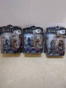 lot 28 image: Lot of 3 World of Warcraft Mini Figure 2 Packs