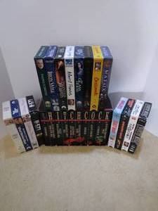 lot 33 image: Large Lot of VHS Movies--See Pics for Titles
