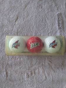 lot 51 image: 3 Iowa State Cyclones Spaulding Golf Balls