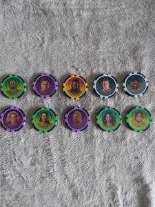 lot 81 image: Lot of 10 WWE Power Chipz
