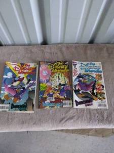 lot 93 image: Lot of 3 Disney Afternoon Comics Featuring The 1st Issue