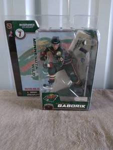 lot 95 image: Macfarlanes Sportspicks Minnesota Wild Marian Gaborik Sports Figure